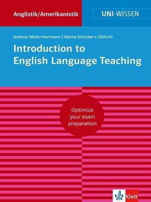cover image of Uni-Wissen Introduction to English Language Teaching